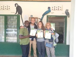 chimpanzee certificate